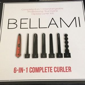 Bellami 6-in-1 Complete Curler Set